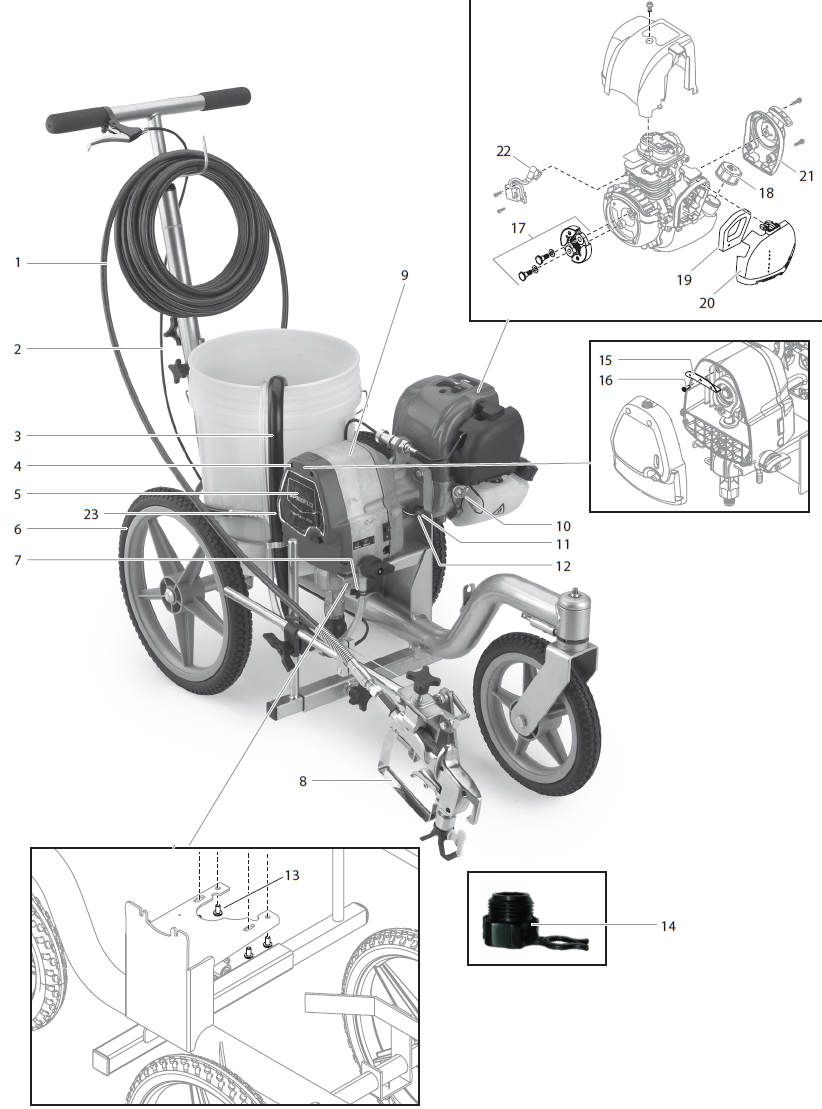 PowrLiner 850 Main assembly